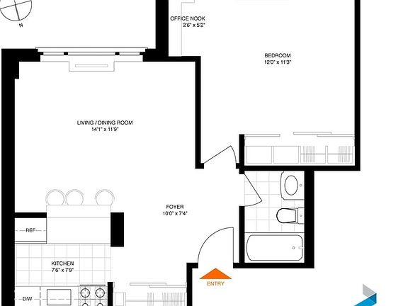 2nd image of 445 W 19th St #2FF