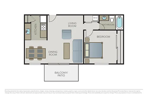 Floor plan Plan 1A