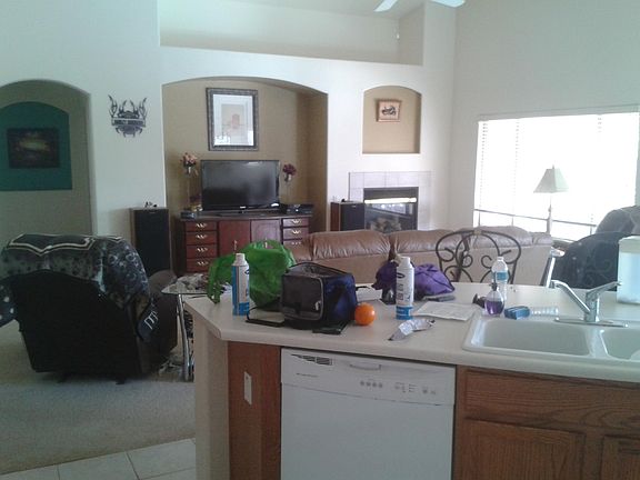 great room from the pantry