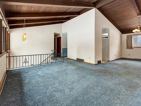View of Living Room and Formal Dining Area.