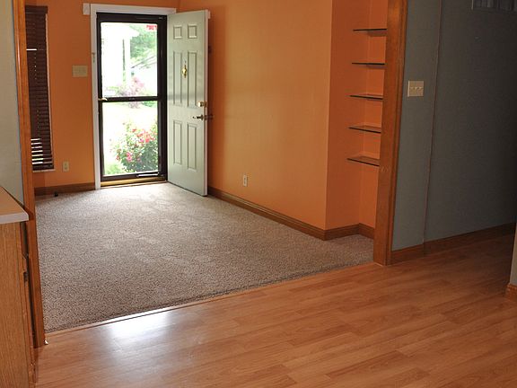 kitchen looking into living 