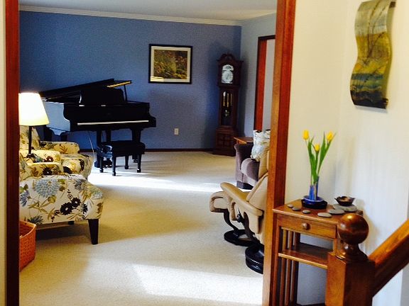 Family room from foyer