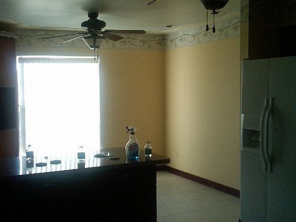 Large eat-in kitchen with built-in hutch/entertainment cente