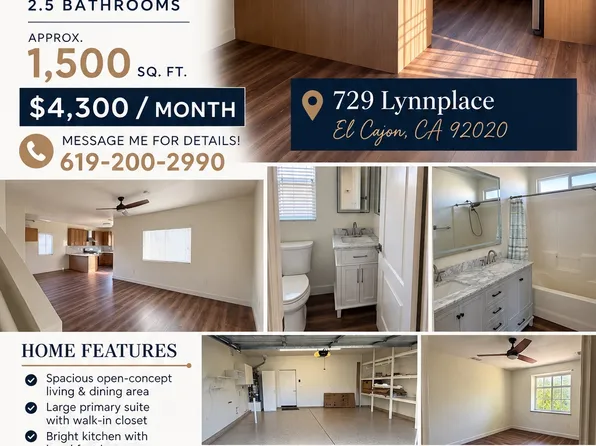 729 Lynnplace, El Cajon, CA 92020
