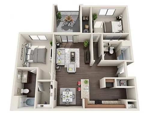 Floor plan B3 Platinum