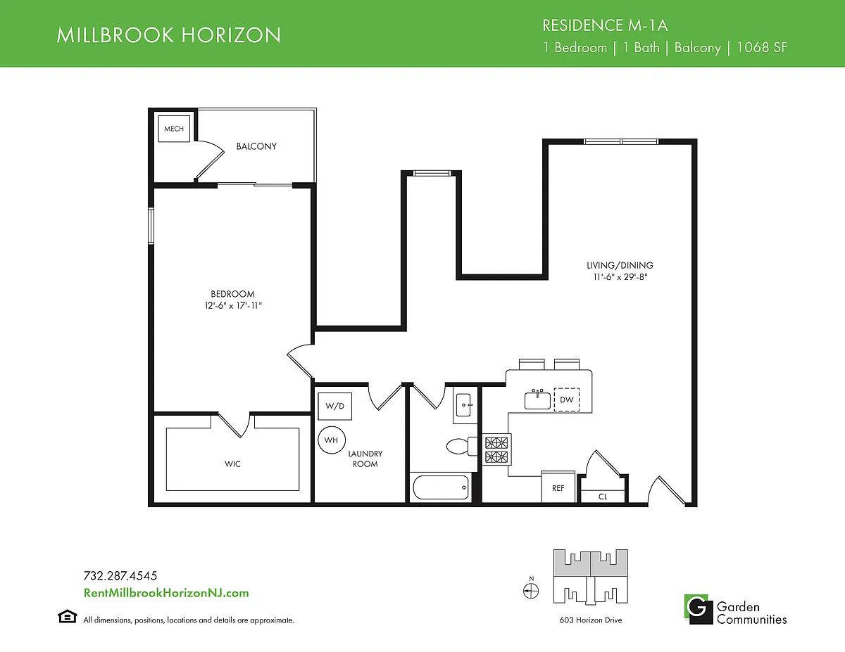 Floor plan M-1A