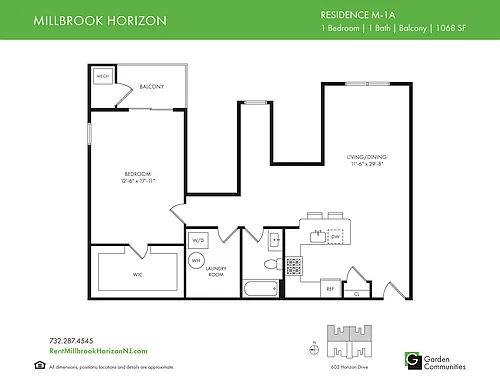 Floor plan M-1A
