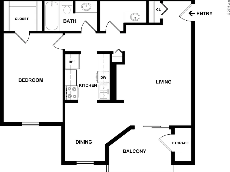 1 bedroom 1 bath: Beds - 1: Baths - 1: SqFt Range - 676 to 676