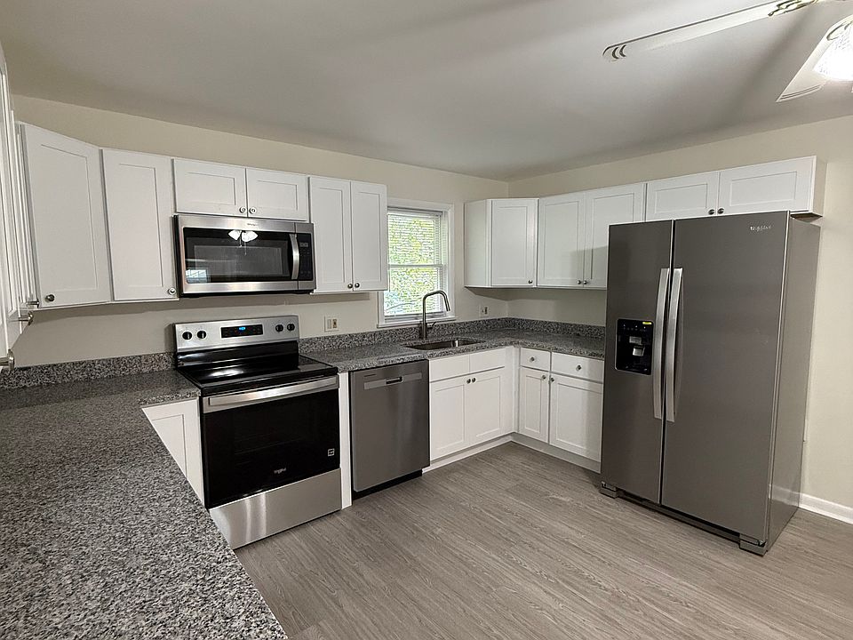 Kitchen with all new appliances and cabinets