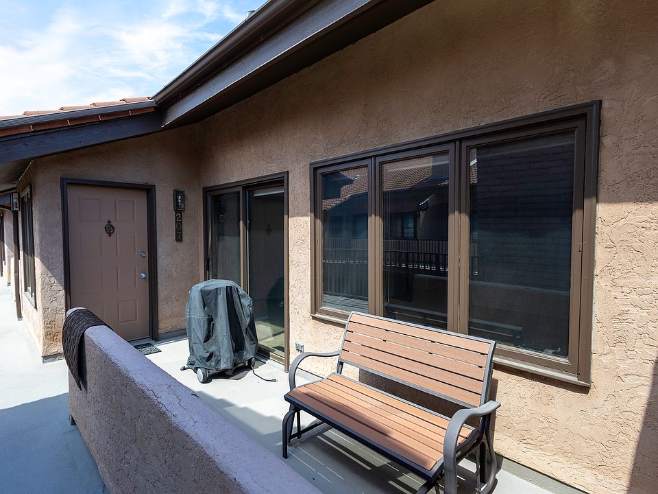 Unit #207 Private Entry, Patio; Slider and Electric Grill Included