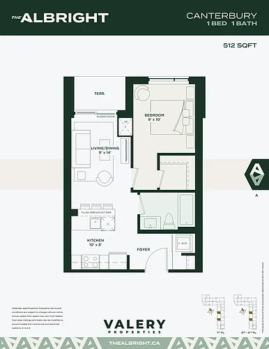 Floor plan Canterbury