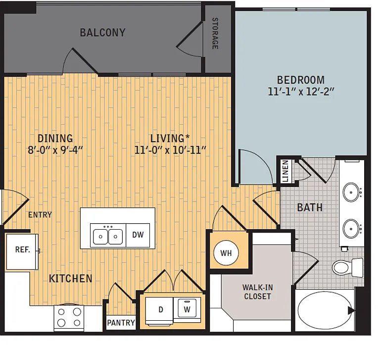 Floor plan A3C