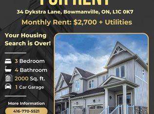 34 Dykstra Ln, Clarington, ON L1C0K7
