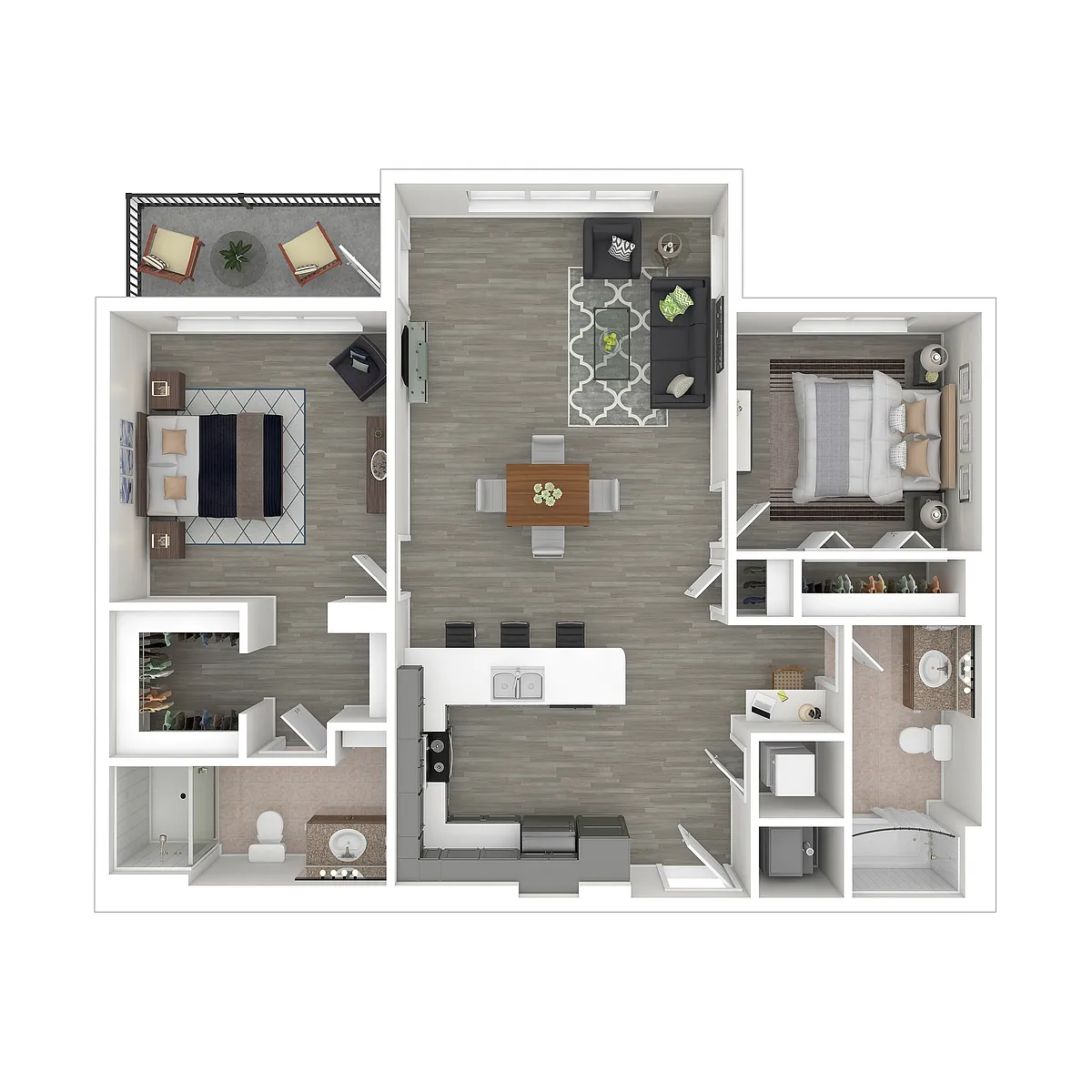 Floor plan B1