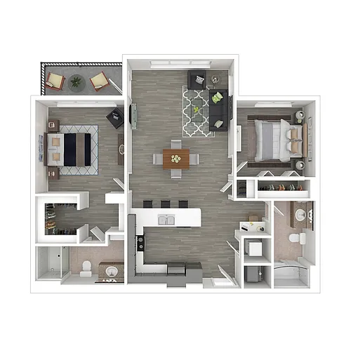 Floor plan B1