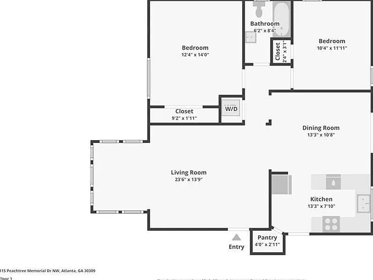 115 Peachtree Memorial Dr NW #C3 — Photo 43