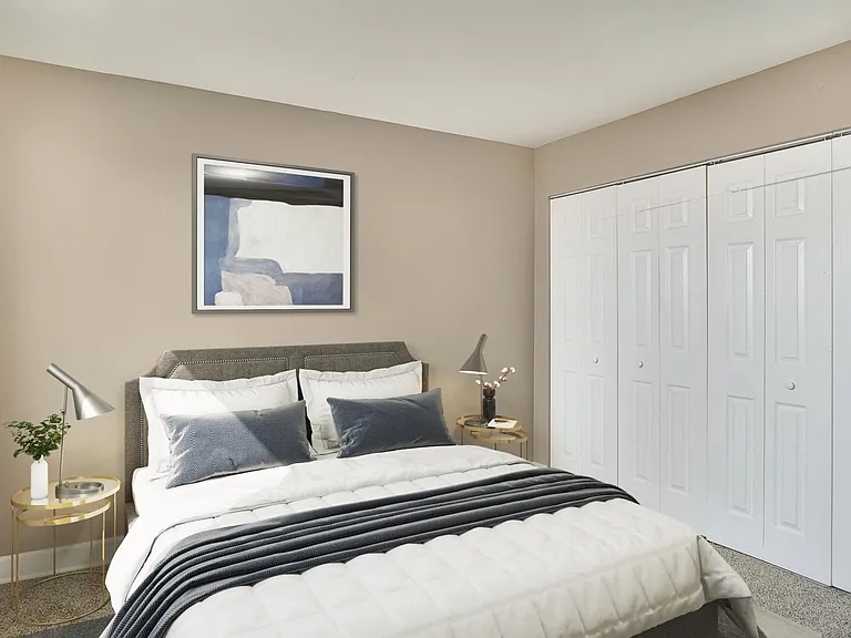 Standard Bedroom with Lots of Closet Space