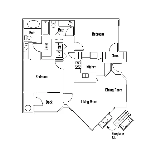 Floor plan Bach