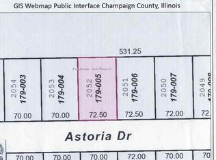110 Astoria Dr LOT 2052, Savoy, IL 61874