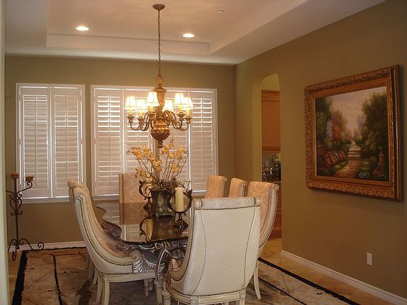 Formal dining room.