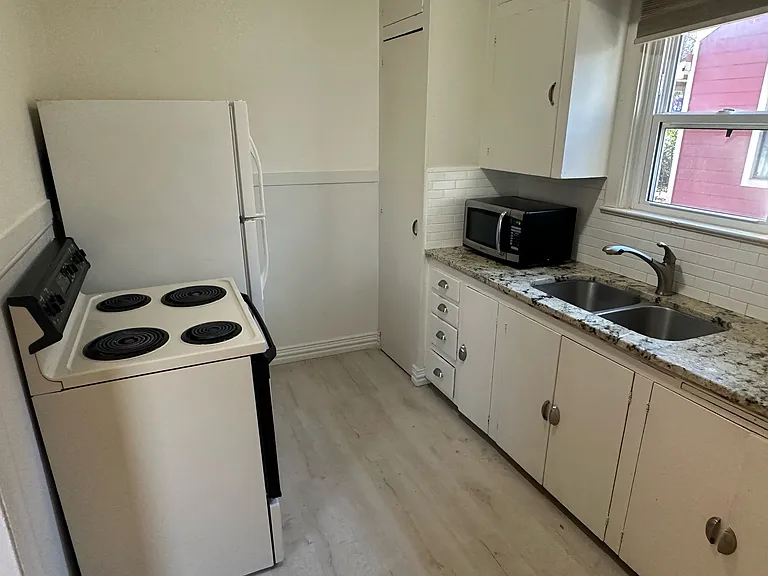 kitchen with granite