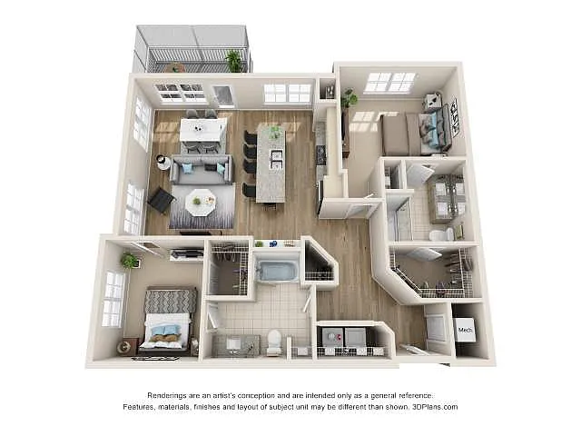 Floor plan Shenandoah