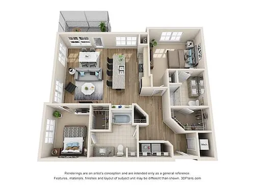 Floor plan Shenandoah