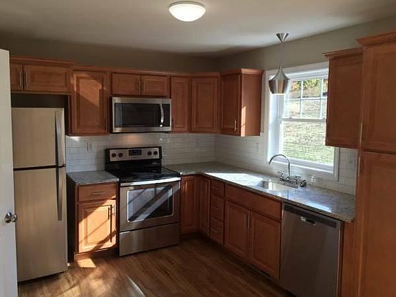 Brand new kitchen with Stainless steel appliances