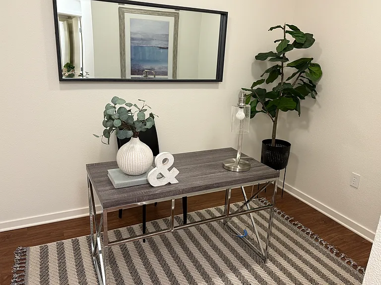 Additional versatile space ideal for a home office, guest room, or creative use.