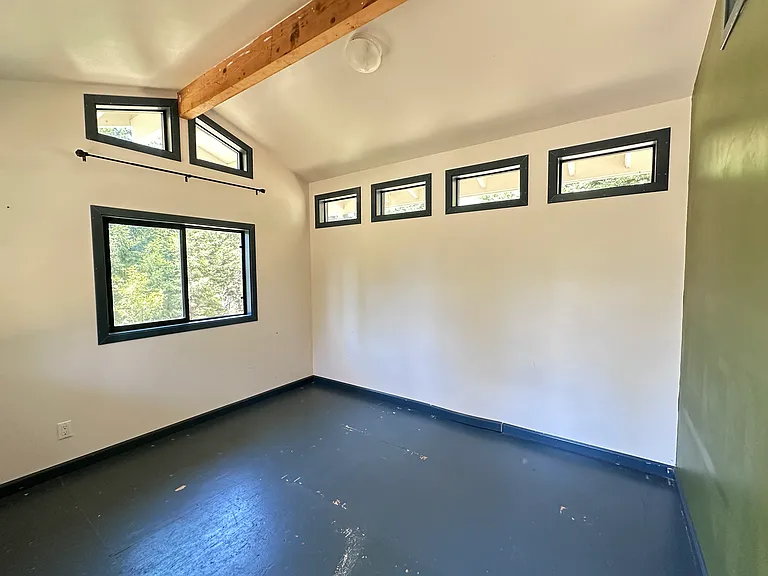 Small cabin interior