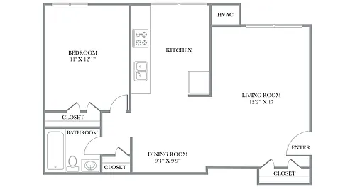 Floor plan Anne (Renovated)