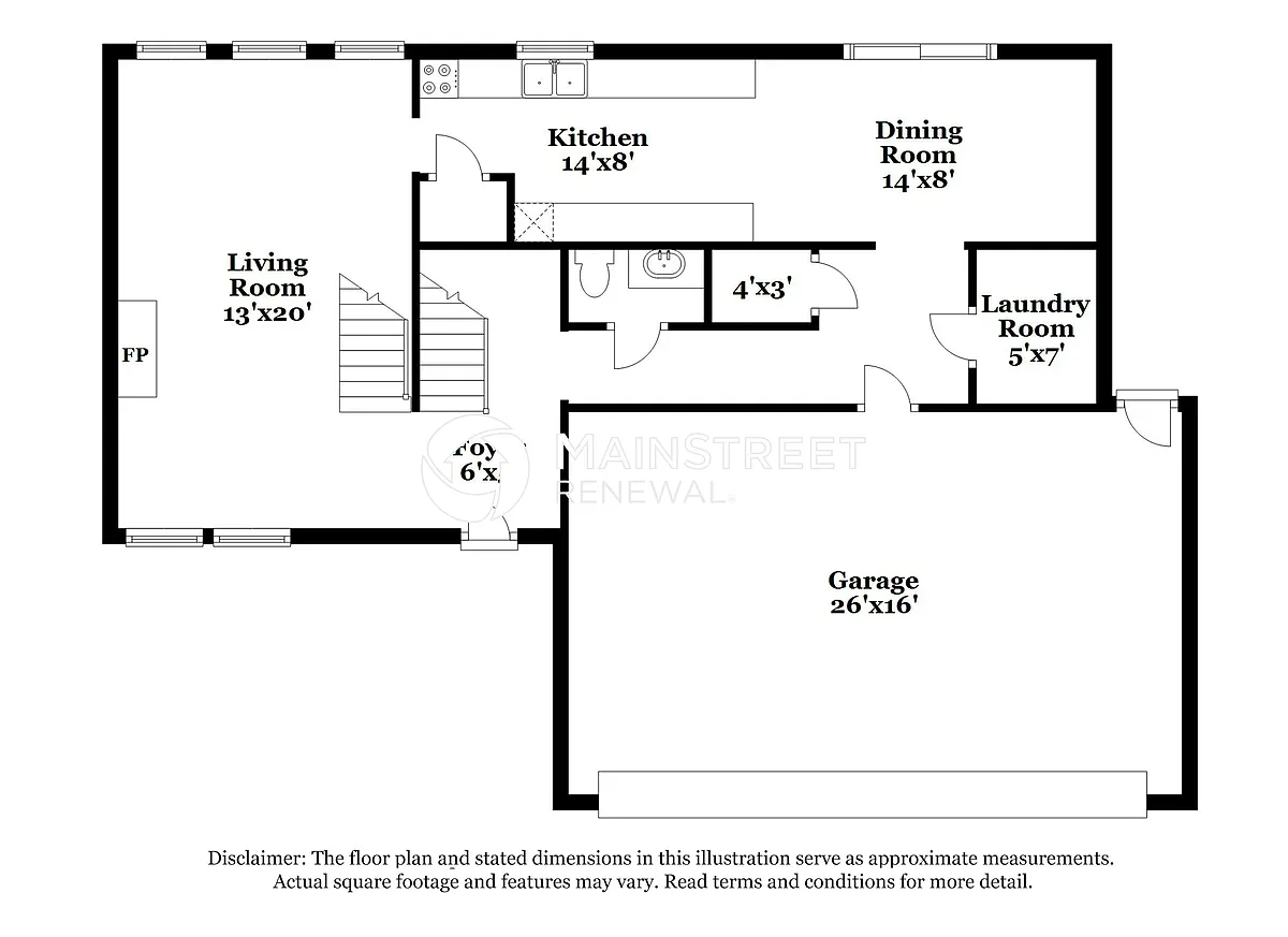 Floor Plan - 4028 SW Chatham Dr
