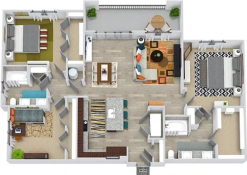 Floor plan McCullouch