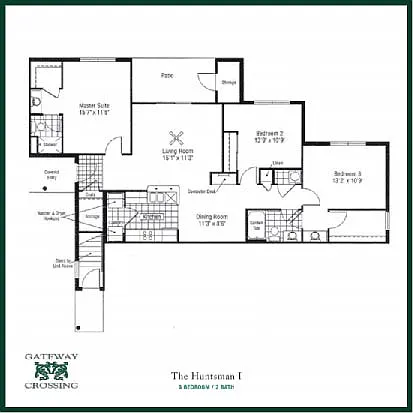 Floor plan The Huntsman I