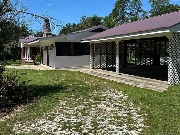 Two car attached carport