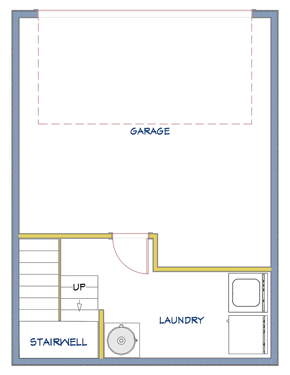 Floor plan Townhome C2
