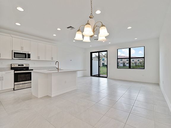 Kitchen with dining area
