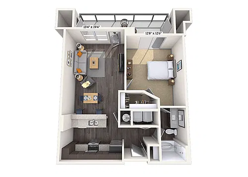 Floor plan Kennedy