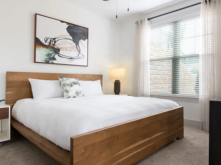 Carpeted Bedroom