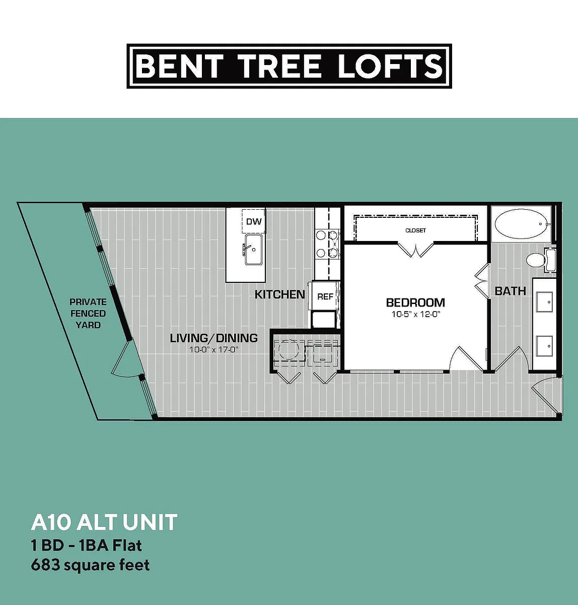 Floor plan A10 Alt 1
