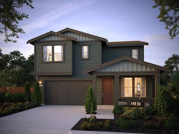 Residence 4 Craftsman Elevation