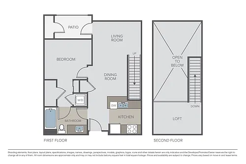 Floor plan Plan 1D Loft