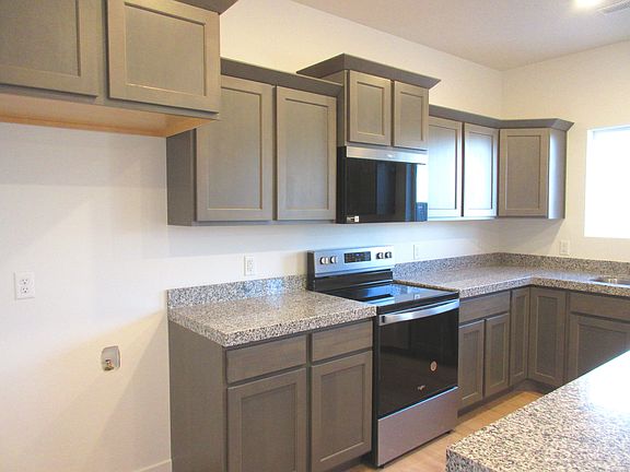 Gas range and microwave