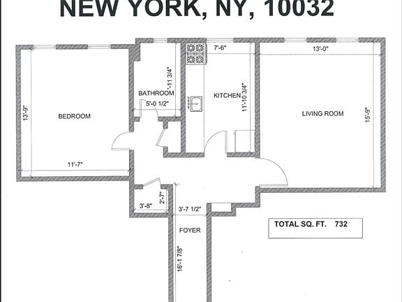 2nd image of 708 W 171st St APT 52B