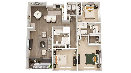 Floor plan C1