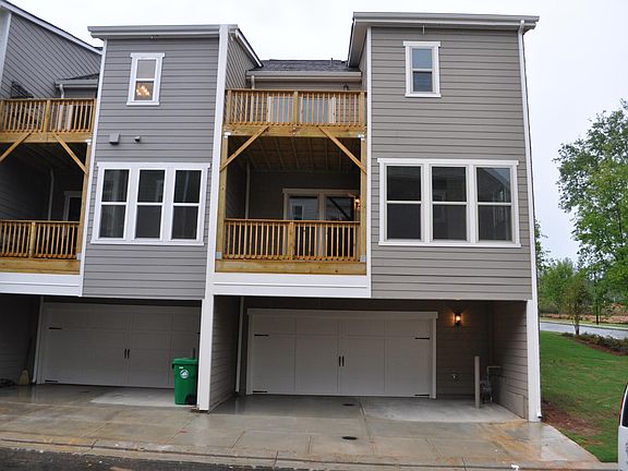 Back view, Garage and Decks 