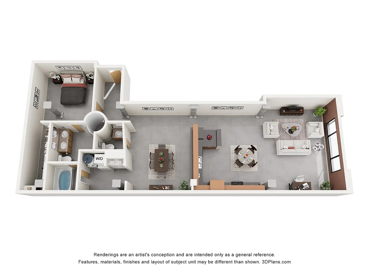 Floor plan D1
