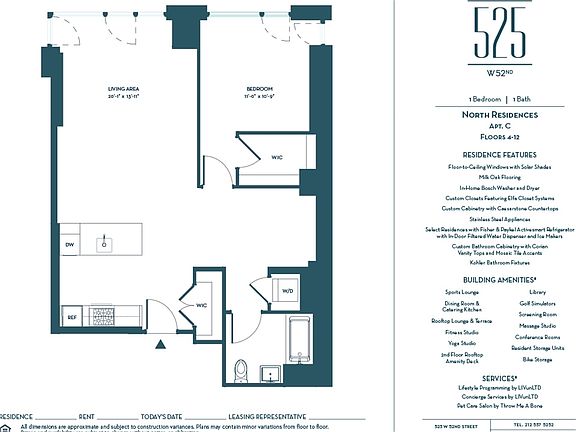 2nd image of 525 W 52nd St APT 9CN