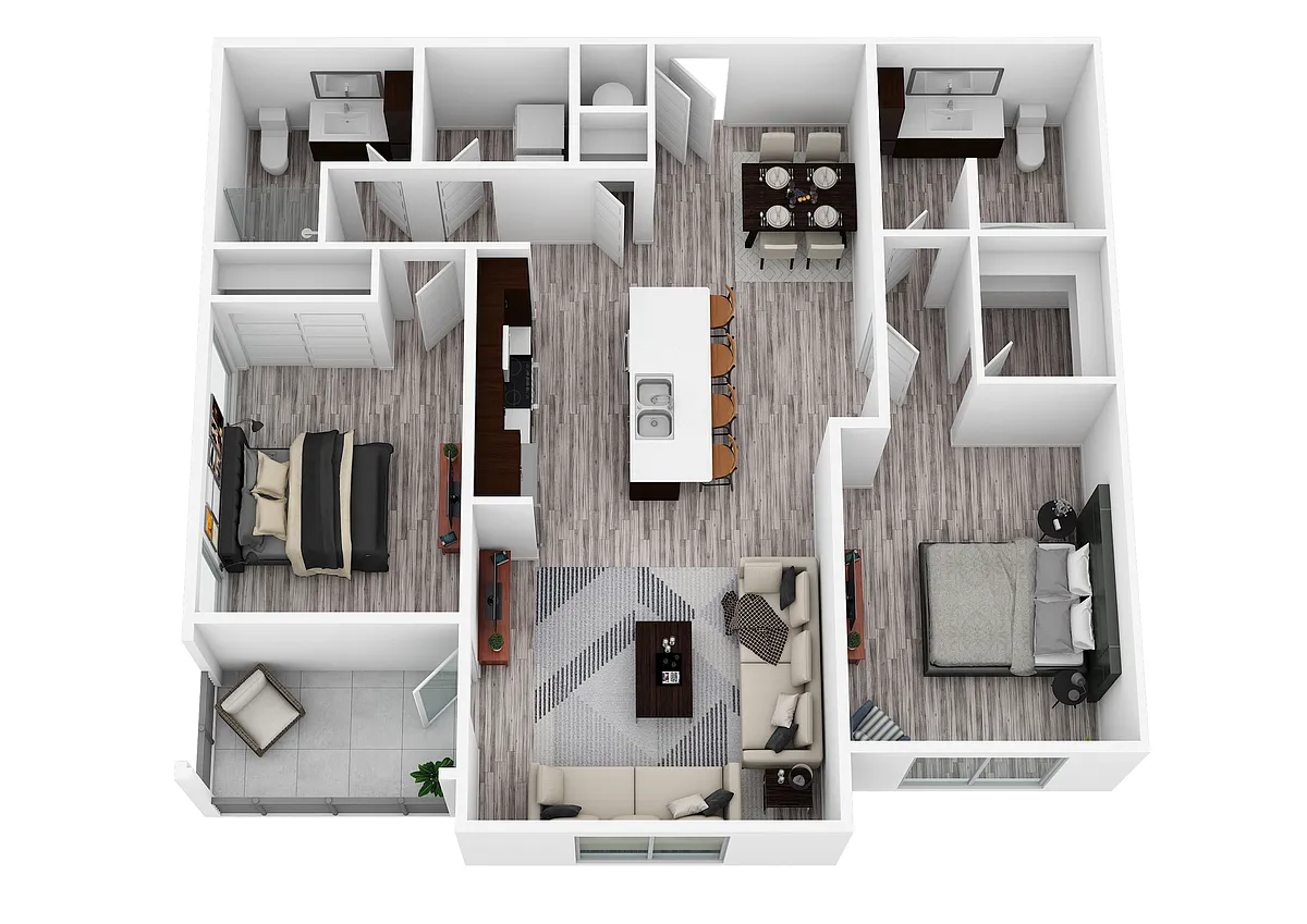Floor plan The Strickland