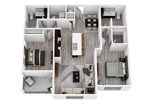 Floor plan The Strickland
